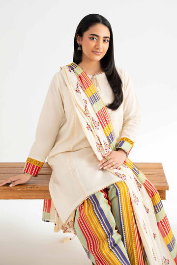 Nishat Linen 3 Piece -  Printed Suit - 42501948 Online Shopping